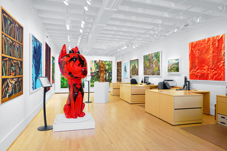 Twenty-One Distinguished<br>
Artists of The 21st Century, continuation, 3160 Building.