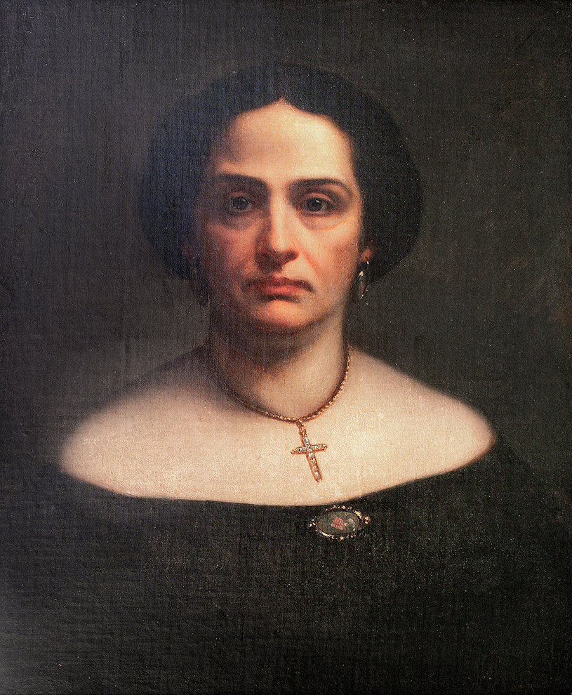 Portrait of a Lady<br>
<i>(Retrato de Señora)</i> by Federico Martínez