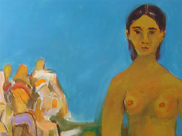 Woman and Masses <br>
<i>(Mujer y Masas)</i> by Mariano Rodríguez