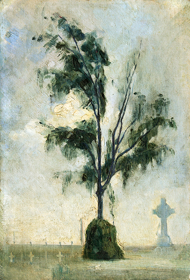 The Tree and the Cross<br>
<i>(El Árbol y la Cruz)</i> by Amelia Peláez