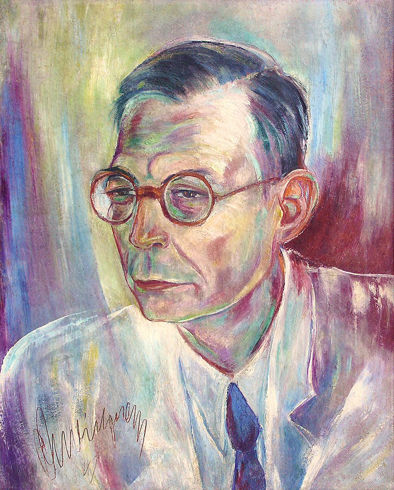 Portrait of Dr. Ponce de León<br>
<i>(Retrato del Dr. Ponce de León)</i> by Carlos Enríquez