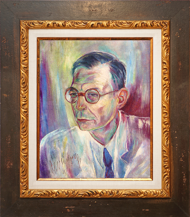 Portrait of Dr. Ponce de Len<br>
<i>(Retrato del Dr. Ponce de Len)</i> by Carlos Enrquez