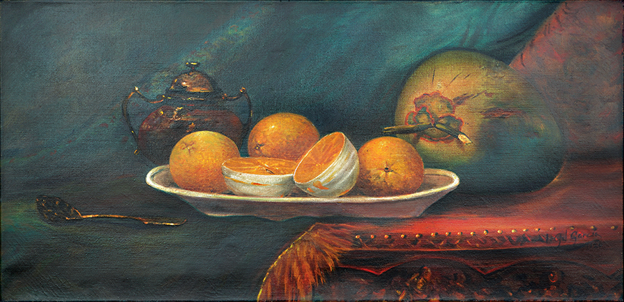 Oranges and Coconut<br>
<i>(Naranjas y Coco)</i> by Juan Gil García