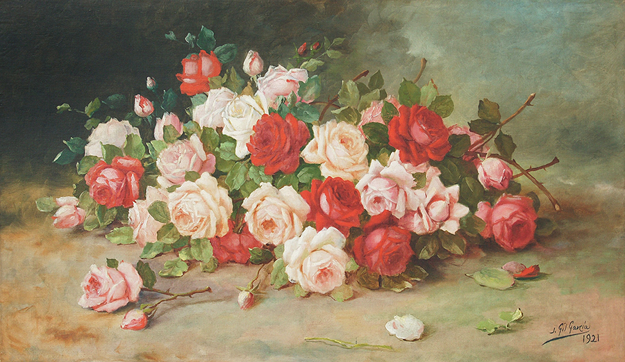 Roses<br>
<i>(Rosas)</i> by Juan Gil García
