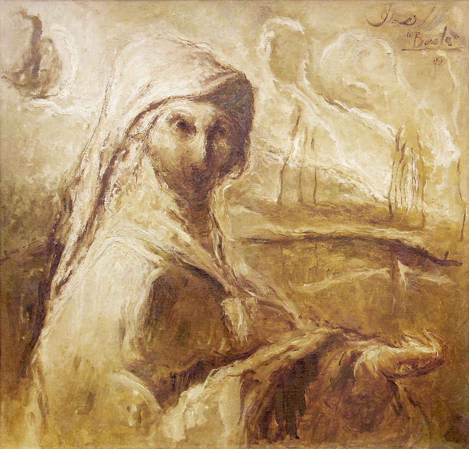 Devout Woman<br>
<i>(La Beata)</i> by Fidelio Ponce de León