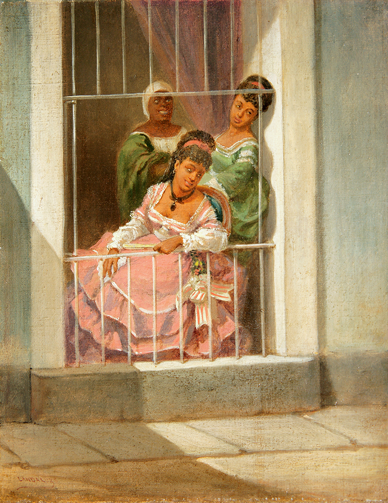 Ladies by the Window
<br><i>(Damas en la Ventana)</i> by Víctor Patricio Landaluze