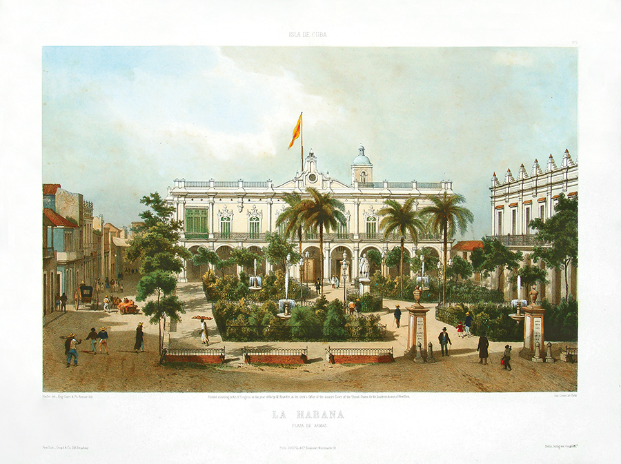 Plaza de Armas, La Habana
 by J. Adolf Hoeffler