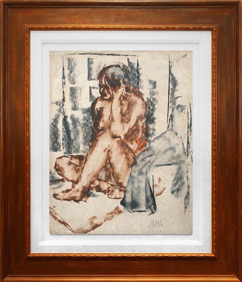 Nude<br>
<i>(Desnudo)</i> by Eduardo Abela