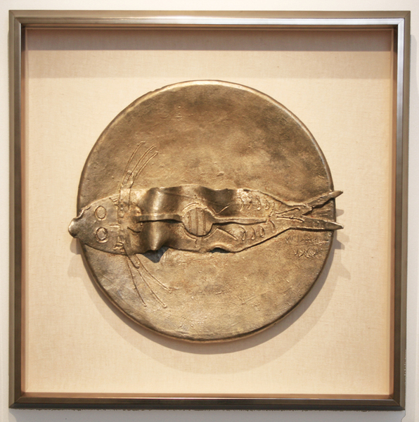 Plate with Fish, 11 of 20<br>
<i>(Plato con Pescado)</i>
 by Wifredo Lam