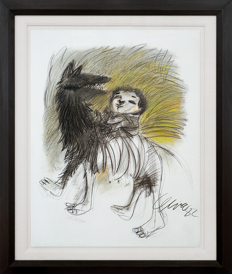 The Boy and the Wolf<br>
<i>(El Ni�o y el Lobo)</i> by Pedro Pablo Oliva
