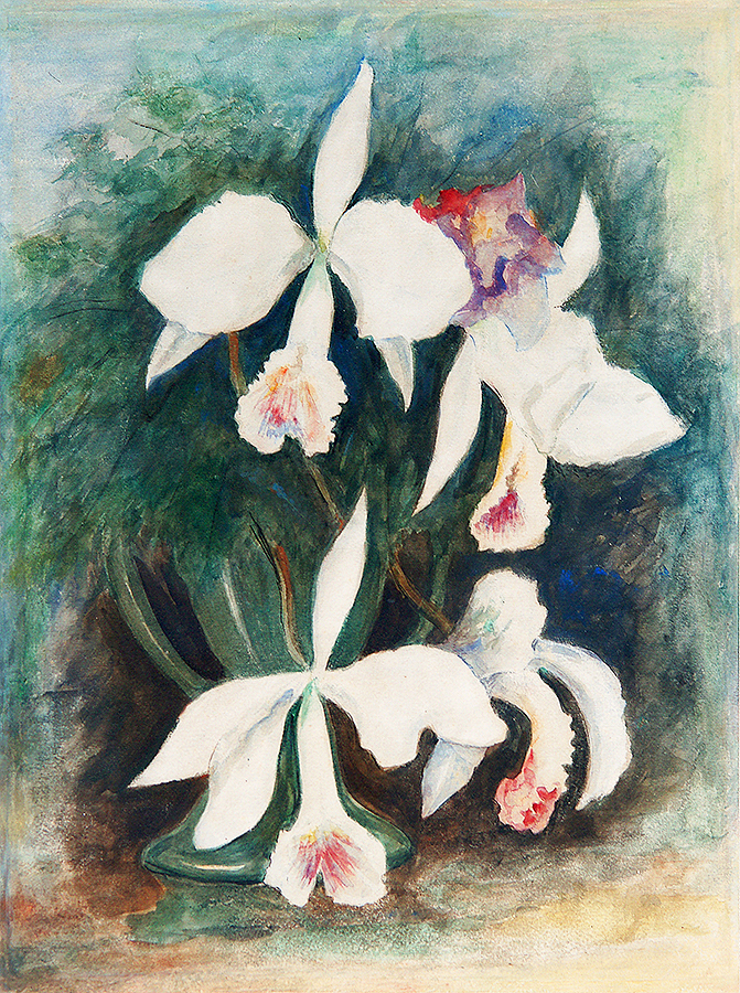 Orchids <br><i>(Orquídeas)</i> by Eduardo Abela