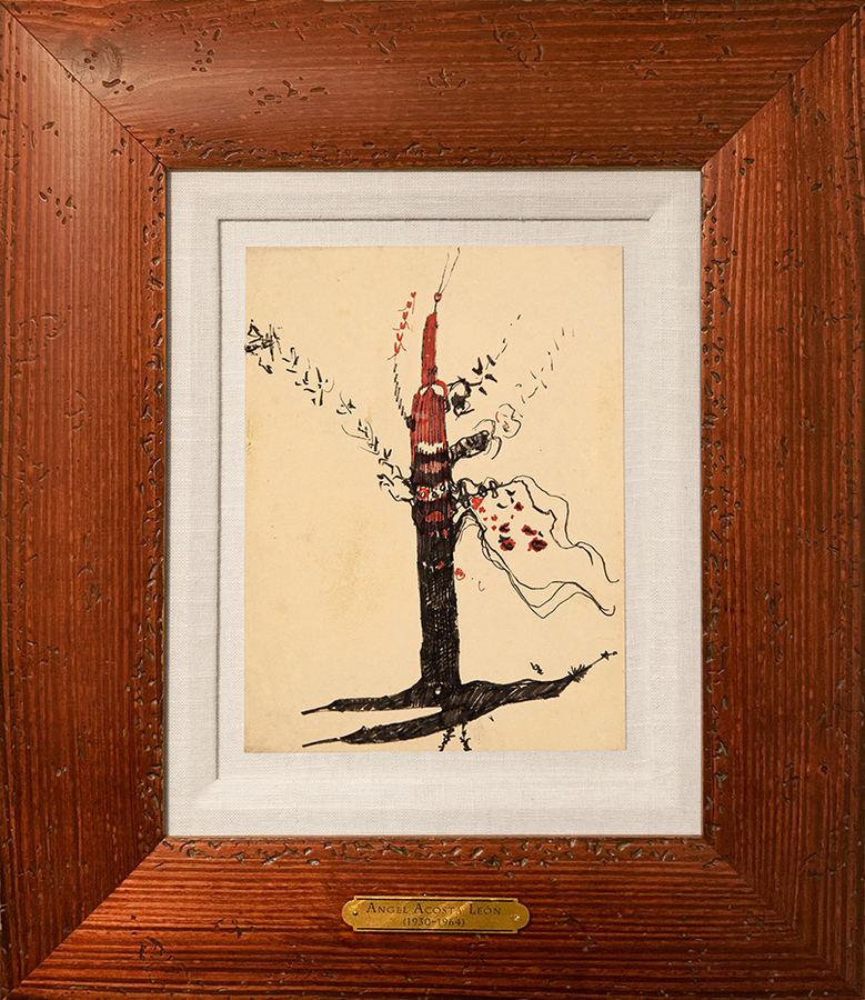 Tree <br>
<i>(Arbol)</i> by Angel Acosta Le�n