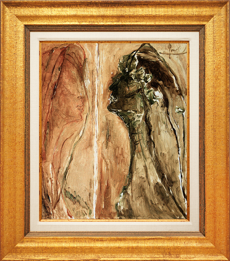 Woman and Her Reflection<br>
<i>(Mujer y Reflejo)</i> by Fidelio Ponce de Len