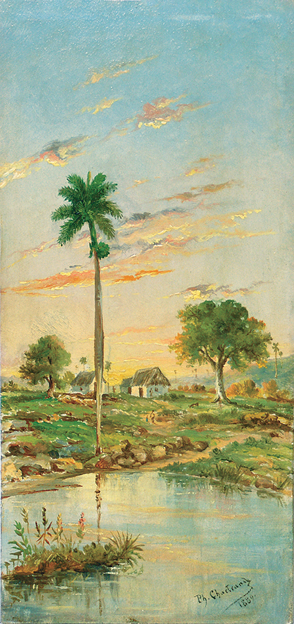 Landscape with Palm Tree <br><i>(Paisaje con Palma)</i> by Philippe Chartrand