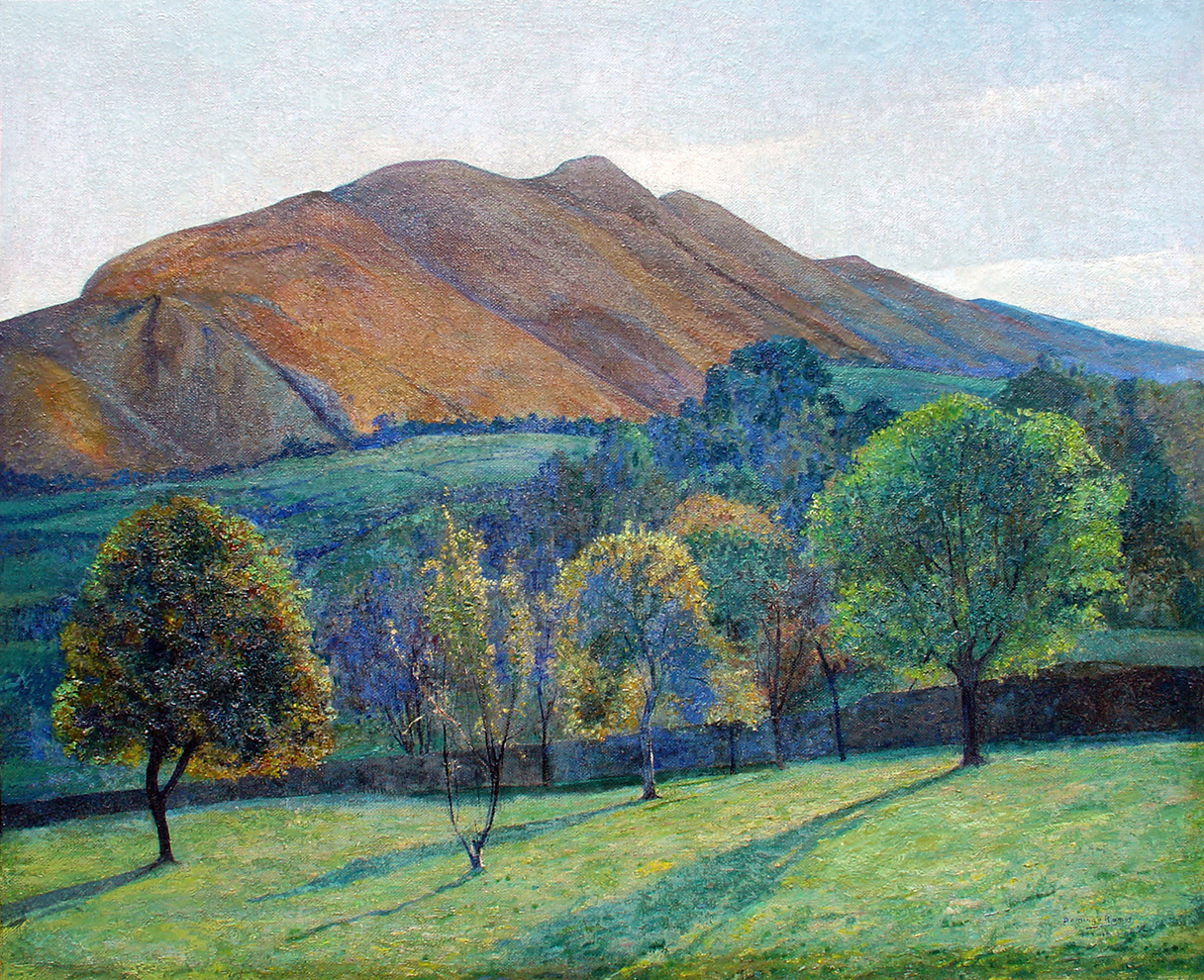 Landscape and Mountain<br>
<i>(Paisaje y Montaña)</i> by Domingo Ramos