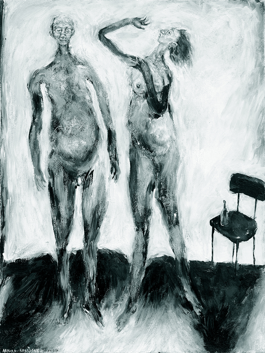 Nude Couple<br>
<i>(Pareja Desnuda)</i> by Arturo Rodríguez