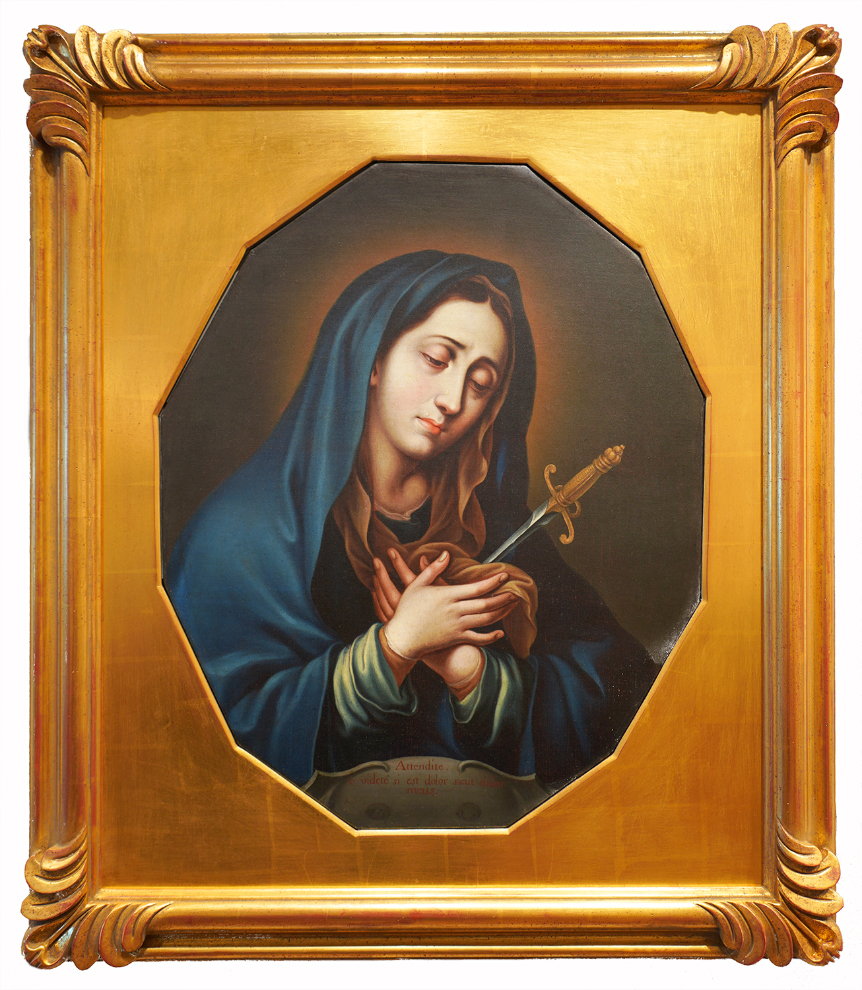 Holy Virgin of the Sorrows <br>
<i>(La Virgen Dolorosa)</i></i> by Jos Nicols De la Escalera