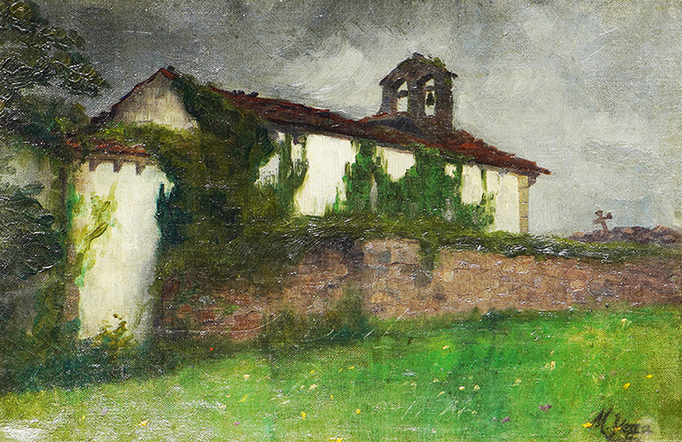 Church in the Country<br>
<i>(Iglesia de Campo)</i> by Manuel Vega
