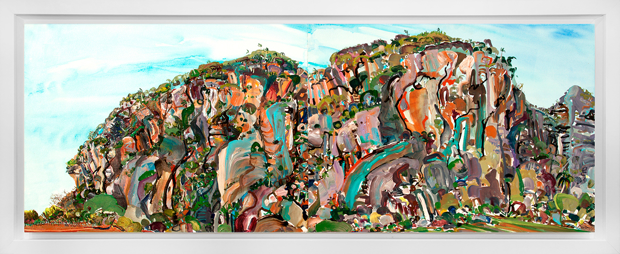 The Million Hill Diptych <br>
<i>(Dptico del Mogote El Milln)</i> by Lilian Garcia-Roig