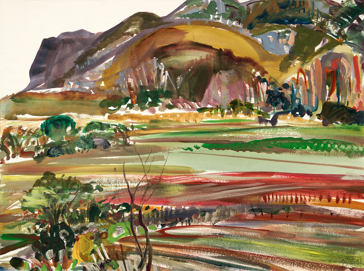 West Ridge and Fields <br>
<i>(Ladera Oeste y Campo)</i> by Lilian García-Roig