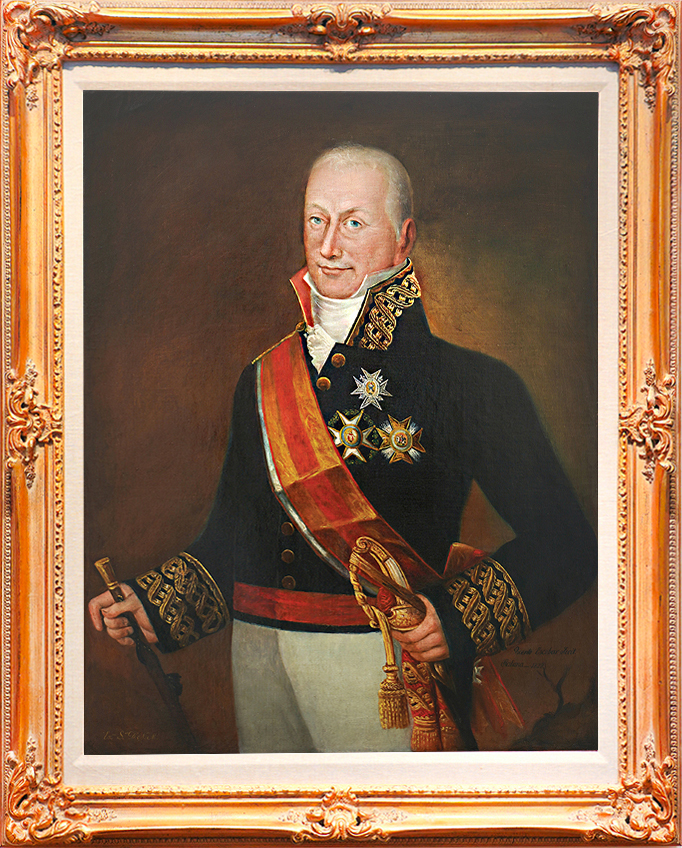 Portrait of Nicols de Mahy and Romo, Governor and Captain General of Cuba<br>
<i>(Retrato de Nicols de Mahy y Romo, Gobernador y Capitn General de Cuba)</i>    by Vicente Escobar