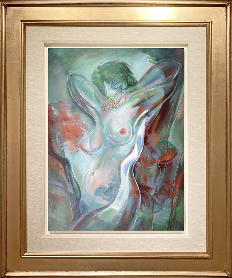 Nude Woman <br>
<i>(Desnudo de Mujer)</i>
 by Carlos Enrquez