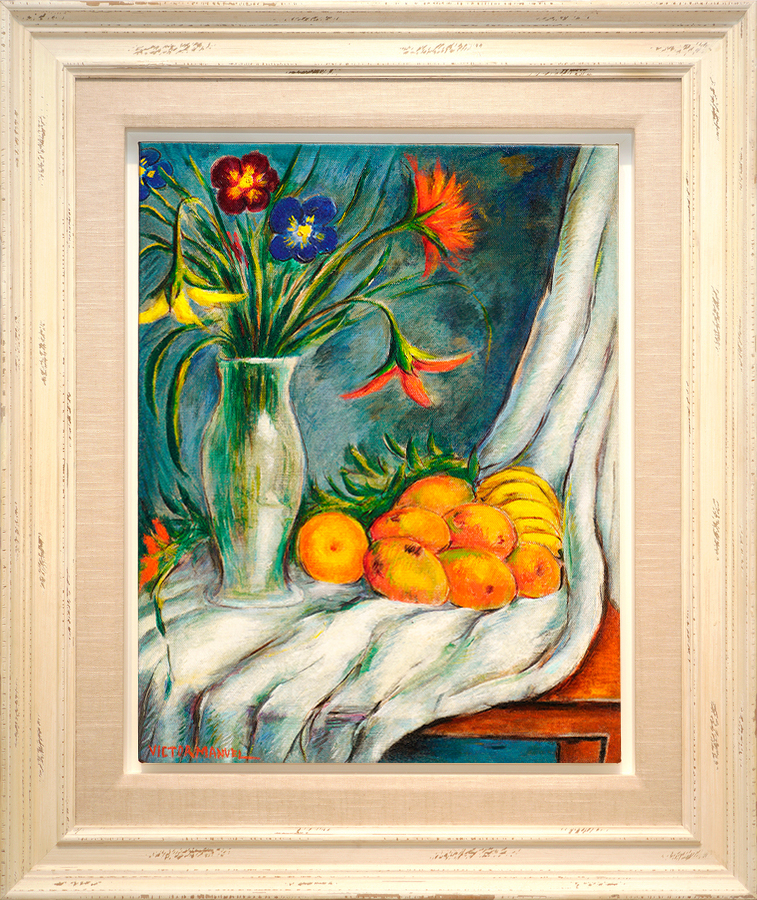 Flowers and Fruits <br>
(<i>Flores y Frutas</i> by Vctor Manuel Garca