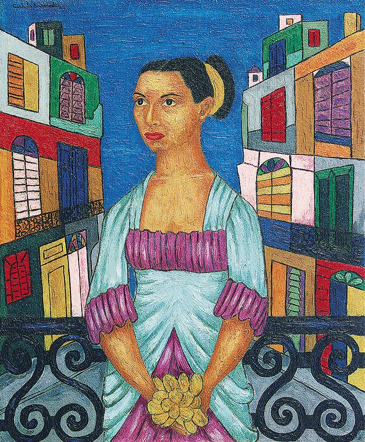 Portrait of Marta<br>
<i>(Retrato de Marta)</i> by Cundo Bermúdez