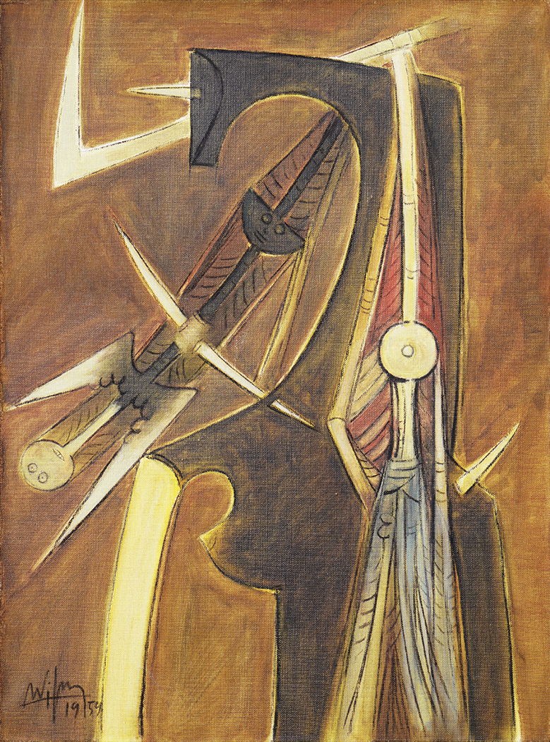 Femme Cheval <br>
<i>(Woman Horse)</i> by Wifredo Lam