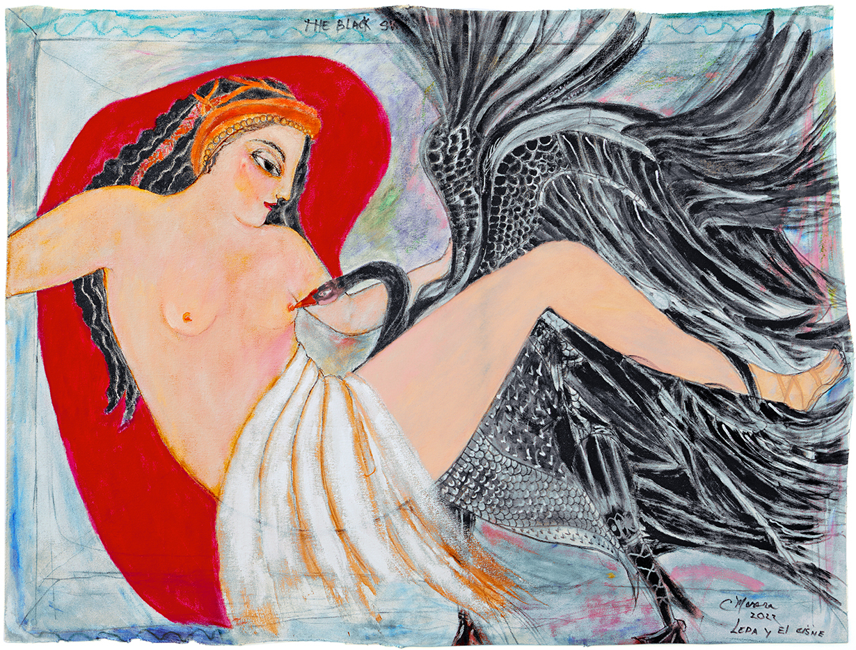 Leda and the Swan <br>
(<i>Leda y El Cisne</i>) by Clara Morera