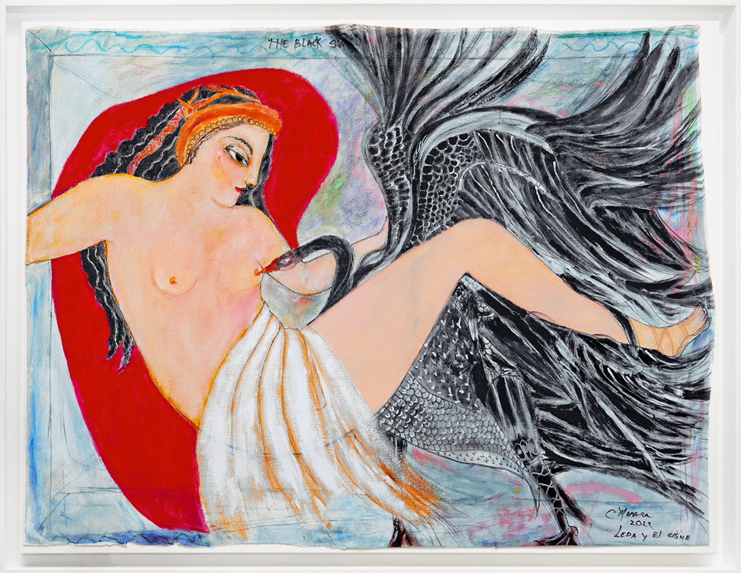 Leda and the Swan <br>
(<i>Leda y El Cisne</i>) by Clara Morera