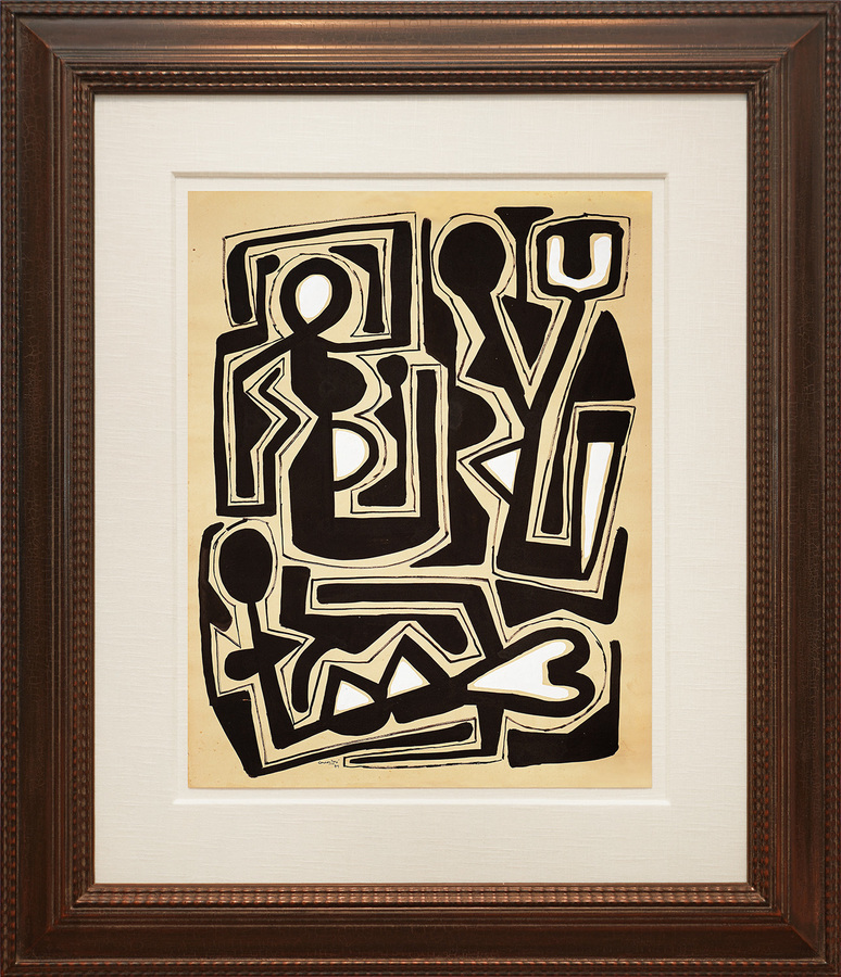 Untitled [Three Figures]<br><i>(Sin Ttulo [Tres Figuras])</i> by Carlos Alfonzo