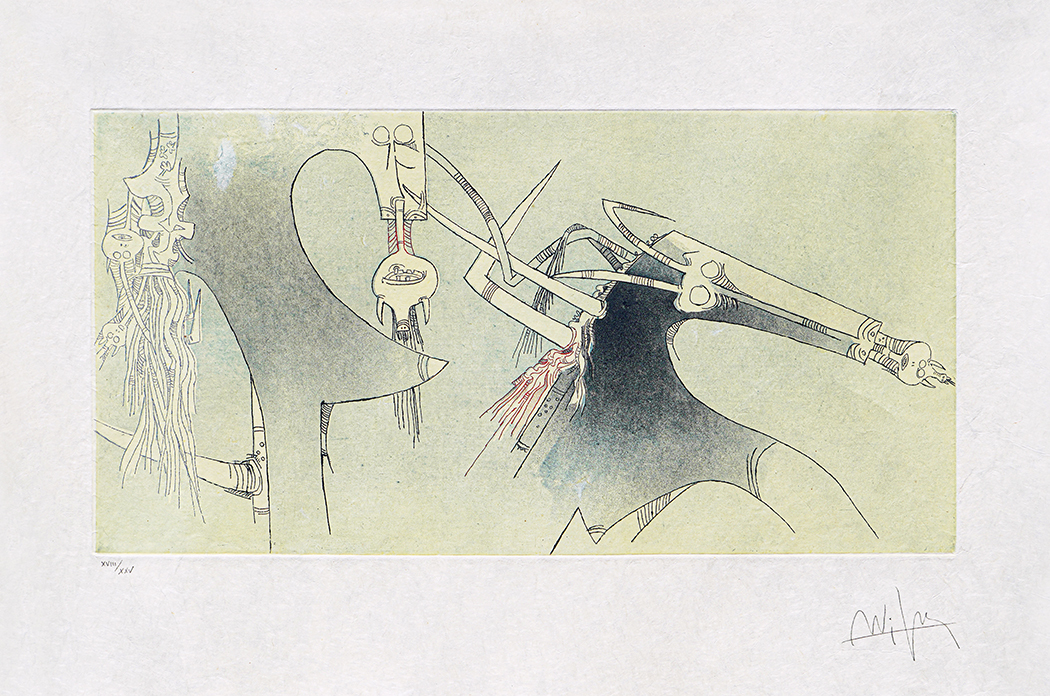Apostroph' Apocalypse [#6626]<br>
 by Wifredo Lam (Lithographs)