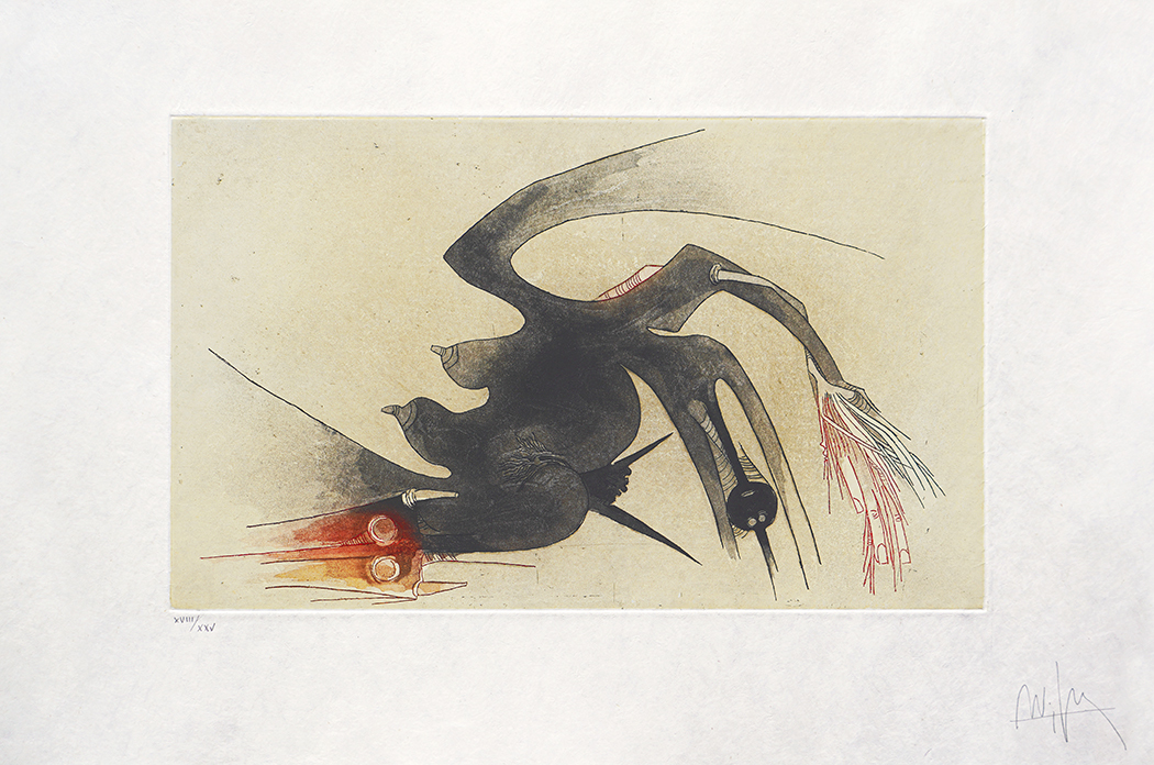 Apostroph' Apocalypse [#6623]<br> by Wifredo Lam (Lithographs)