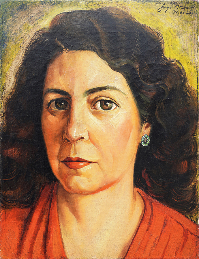 Portrait of Lolo de la Torriente<br>
<i>(Retrato de Lolo de la Torriente)</i>    by Jorge Arche