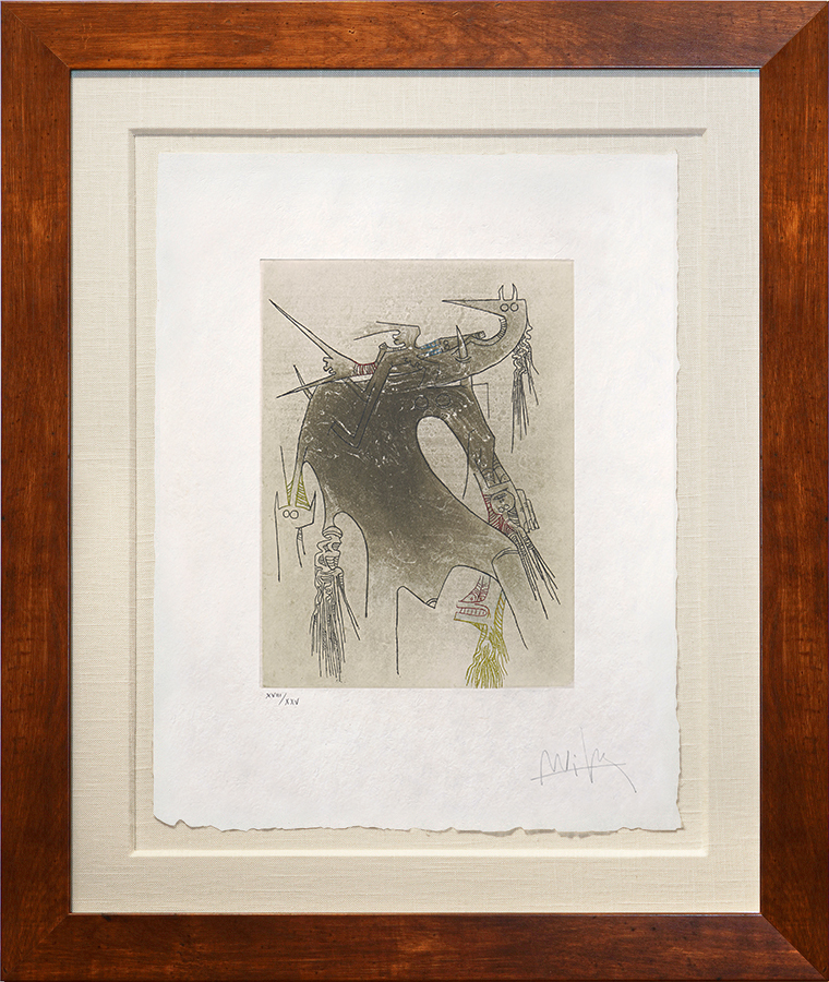 Apostroph' Apocalypse #6627 [Series XVIII of XXV]<br> by Wifredo Lam (Lithographs)