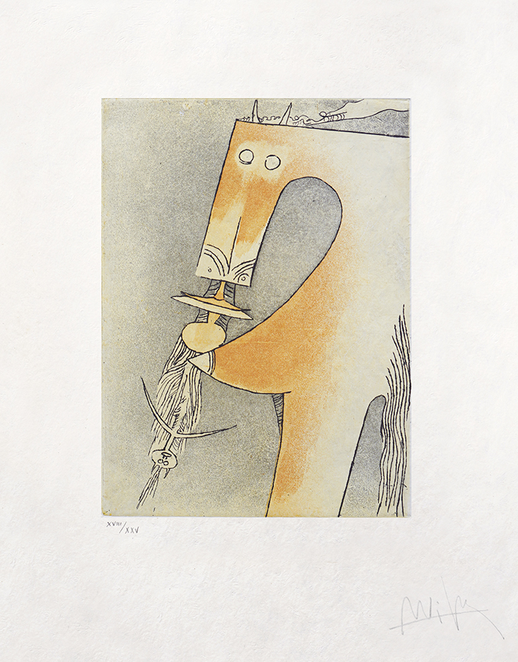 Apostroph' Apocalypse [#6618]<br> by Wifredo Lam (Lithographs)