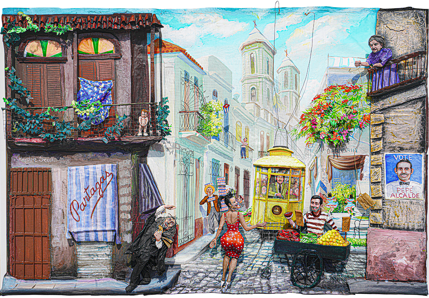 Havana Scene
<br> <i>(Escena Habanera)</i> by Hermanas Scull