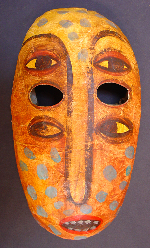 Mask [from the series The Eye that Looks] <br>
<i>(Mscara [de la serie Para el Ojo que Mira])</i> by Manuel Mendive