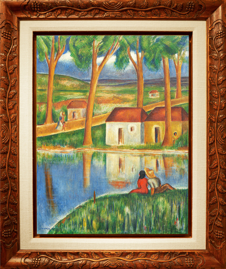 Landscape<br><i>
(Paisaje)</i> by V�ctor Manuel Garc�a