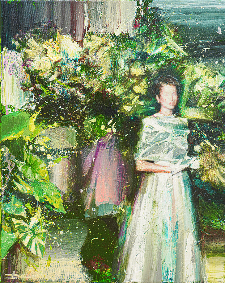 The Silver Dress<br>
<i>(El Vestido Plateado)</i> by Danuel Mndez