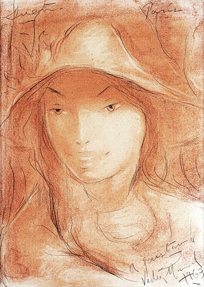 Gypsy, Dream of Paris<br> 
<i>(Gitana, Sueo de Pars)</i> by Vctor Manuel Garca
