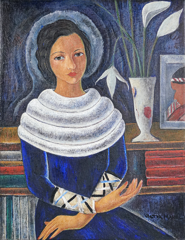 Retrato de Rosie<br><i>
(Portrait of Rosie)</i> by Vctor Manuel Garca