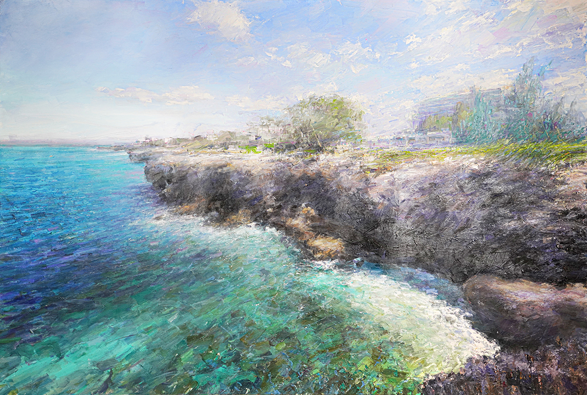 Midday Murmuring of the Waves
<br> <i>(Murmullo de las Olas al Mediodia)</i> by Enrique Casas