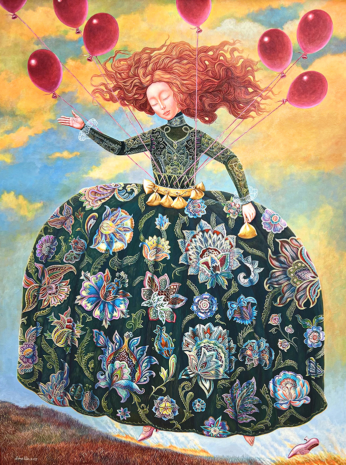 Letting Go of Burdens
<br> <i>(Soltando Lastre)</i> by Irina Eln Gonzlez