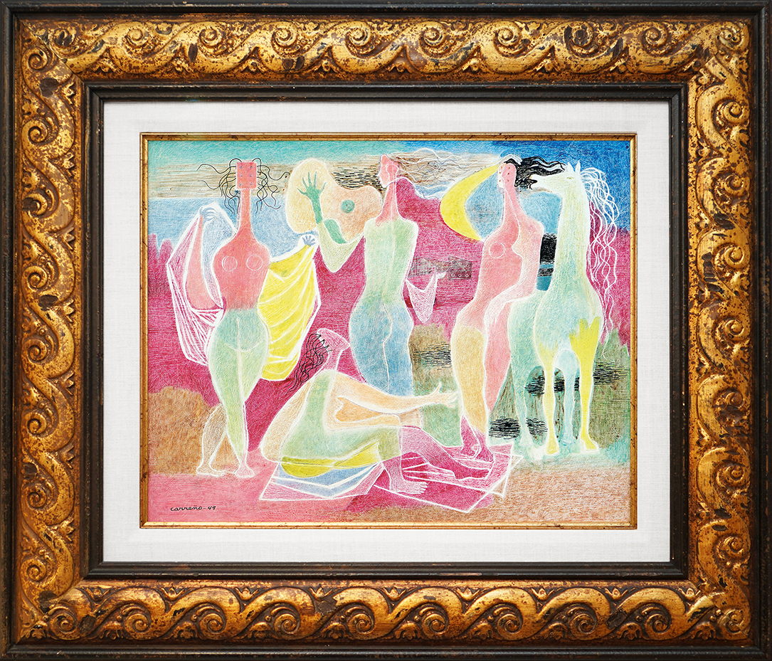 Musicians<br><i>
(M�sicos)</i> by Mario Carre�o