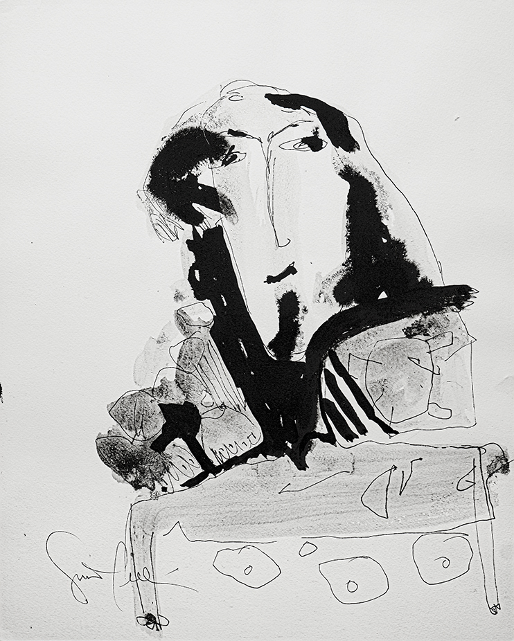 Faces, 2 of 4<br>
<i>(Rostros, 2 de 4)</i> by Gina Pelln