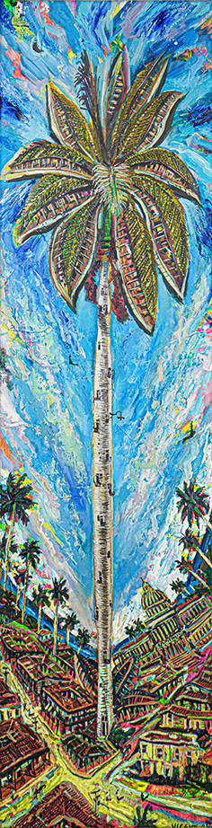 The Palm Building <br>
<i>(El Palmamento)</i> by Vicente Hern�ndez