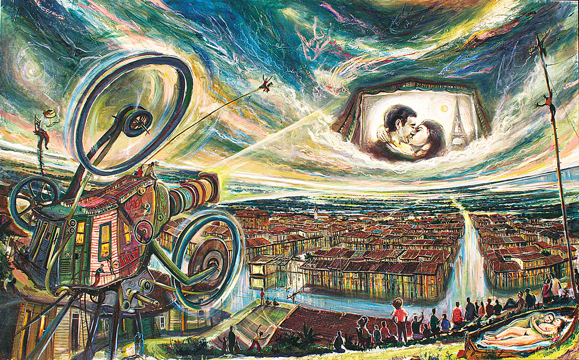 The Kiss <br>
<i>(El Beso)</i> by Vicente Hernndez