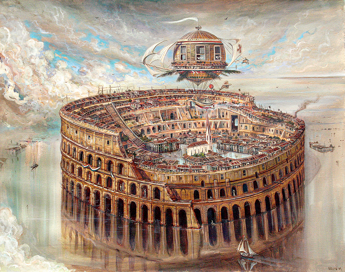 The South Coliseum<br>
<i>(El Coliseo del Sur)</i> by Vicente Hernndez